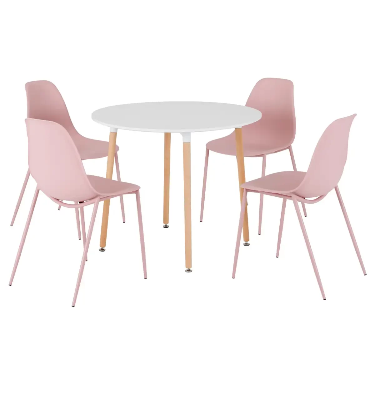 lindon pink dining set