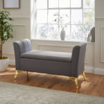 Pettine Ottoman Storage Bench - Image 2
