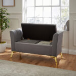 Pettine Ottoman Storage Bench - Image 3