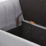 Pettine Ottoman Storage Bench - Image 6