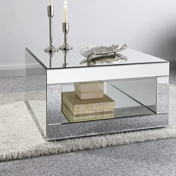 Capri Mirrored Coffee Table