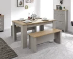 Lancaster 120cm Dining Table & Benches