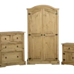 Corona Trio Bedroom Furniture Set
