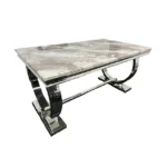 Chelsea 1.5m Dining Table With Chrome Legs