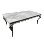 Lewis Coffee Table With Chrome Legs