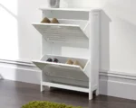Bergen Two Tier Shoe Cabinet