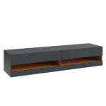 Leon 150cm TV Unit – Anthracite - Image 4