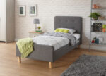 Ashbourne 90cm Bedstead Grey