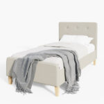 Ashbourne 90cm Bedstead Natural and Grey - Image 2