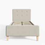 Ashbourne 90cm Bedstead Natural and Grey - Image 3