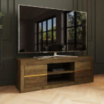 Astley 4 Drawer TV Unit Knotty Oak