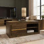 Astley Coffee Table Knotty Oak - Image 2