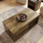 Astley Coffee Table Knotty Oak - Image 3