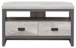 Boston Corner TV Unit Grey - Image 2