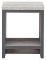 Boston Simple Lamp Table Grey - Image 3