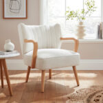 Enzo Teddy Accent Chair (Cream)
