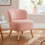Evie Soft Velvet Accent Chair