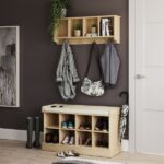 Kempton Shoe Bench + Wall Rack - Image 3