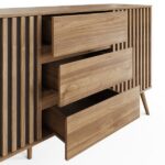 Rowan Large Sideboard Oak - Image 4