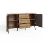 Rowan Large Sideboard Oak - Image 3
