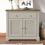 Salcombe Compact Sideboard Light Grey