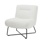 Willow Teddy Accent Chair Cream - Image 5