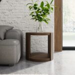 Zadie Side Table Walnut - Image 2